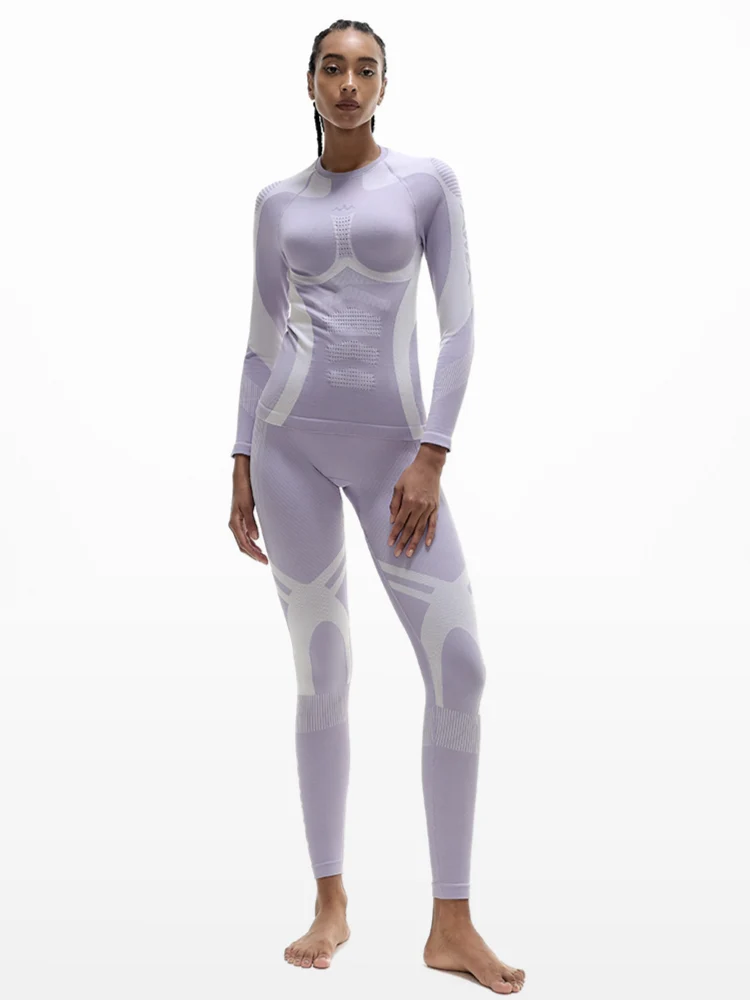 AWEX Merino Quick-Dry Purple Base Layer - Women's - Image 5