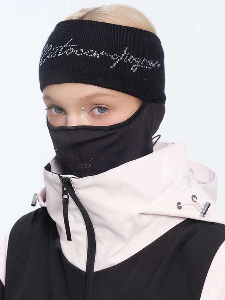 BCG Black Star-rhinestone Ski Balaclava - Women's - Image 3