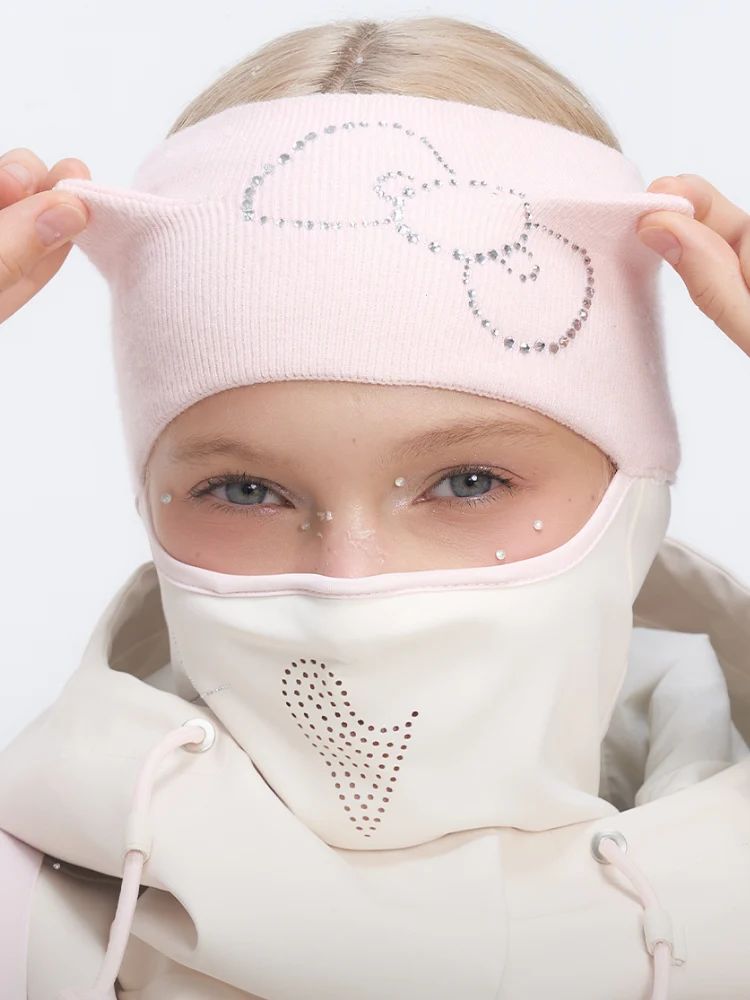 BCG UPF50+ Pink Headband Ski Balaclava - Women's - Image 2