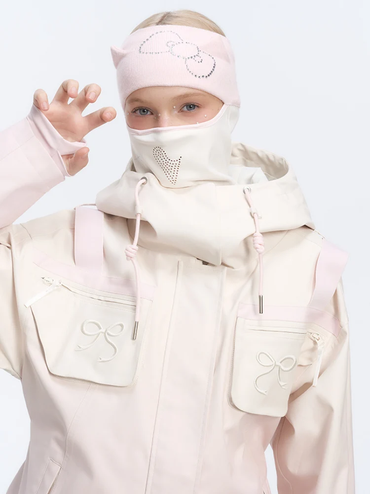 BCG UPF50+ Pink Headband Ski Balaclava - Women's - Image 5
