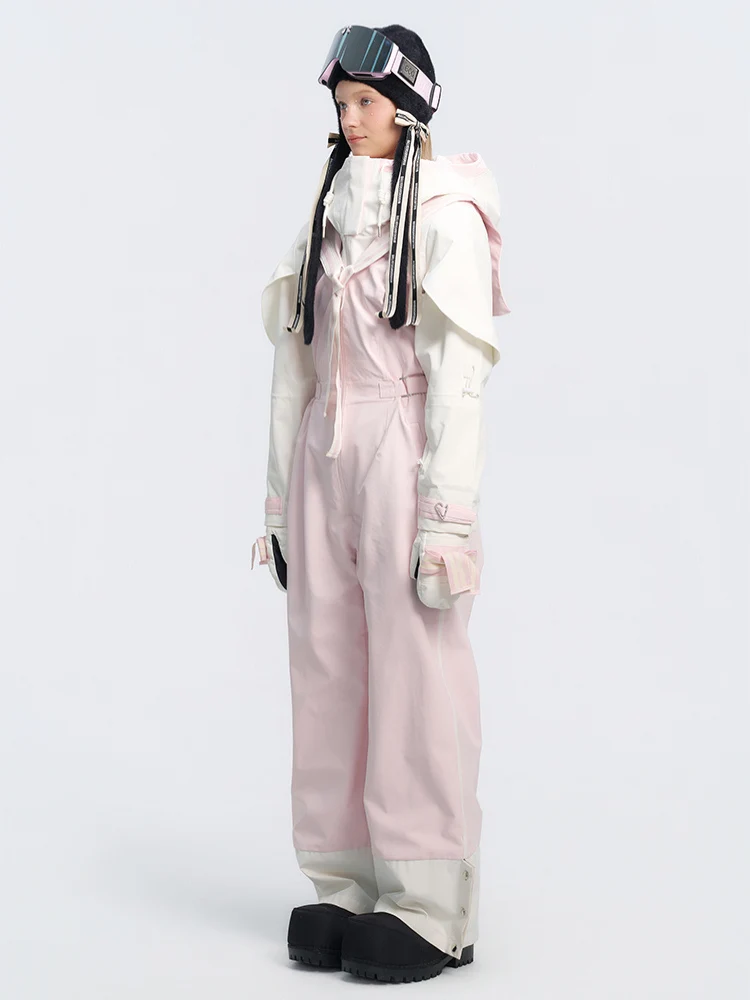 BCG Vintage Sailor Pink Bibs - Women's - Image 4