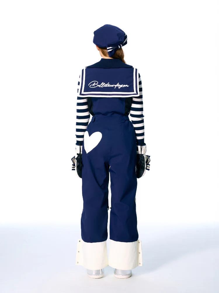 BCG Vintage Sailor Ski Bibs - Women's - Image 4