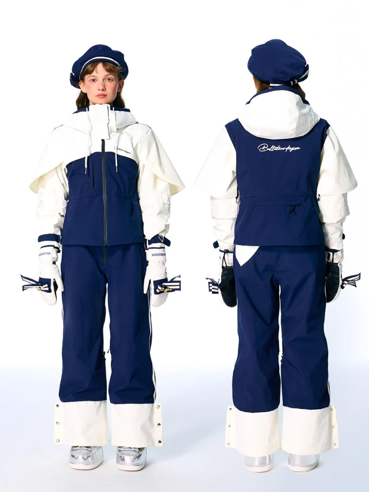 BCG Vintage Sailor Ski Bibs - Women's - Image 9
