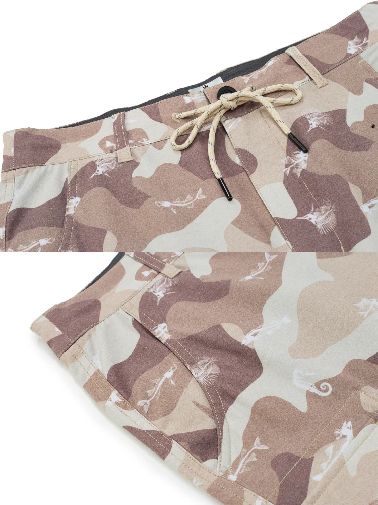 CHILLHANG Camo Cargo Board Shorts - Unisex - Image 11