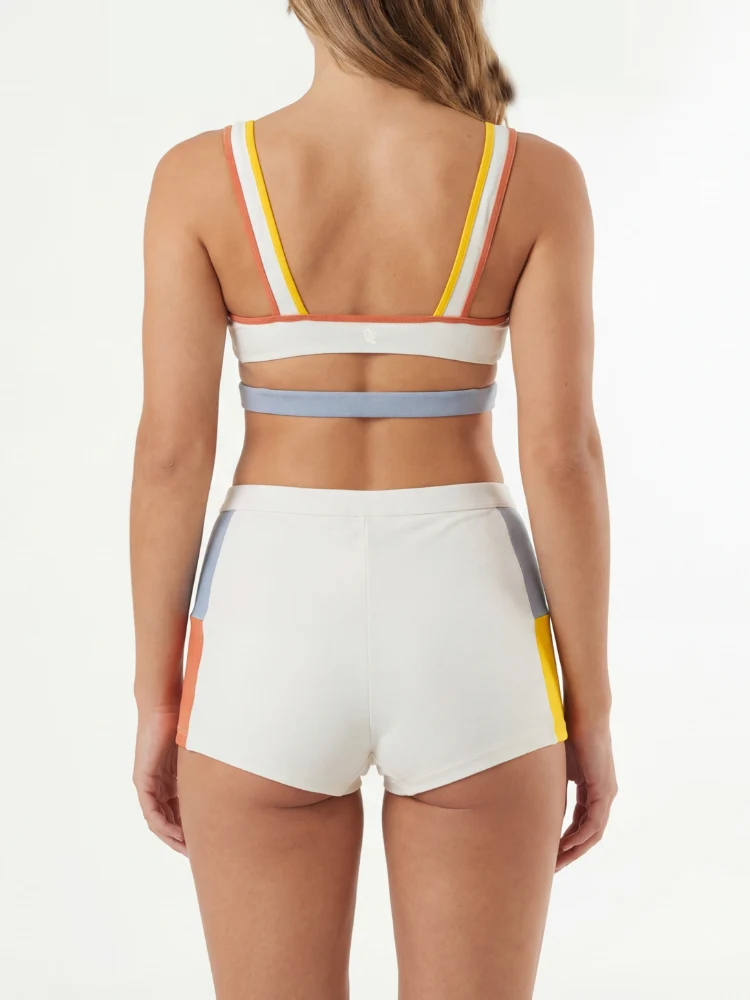 CHILLHANG Colorblock Sporty Boyshort Bikini Set - Women's - Image 7