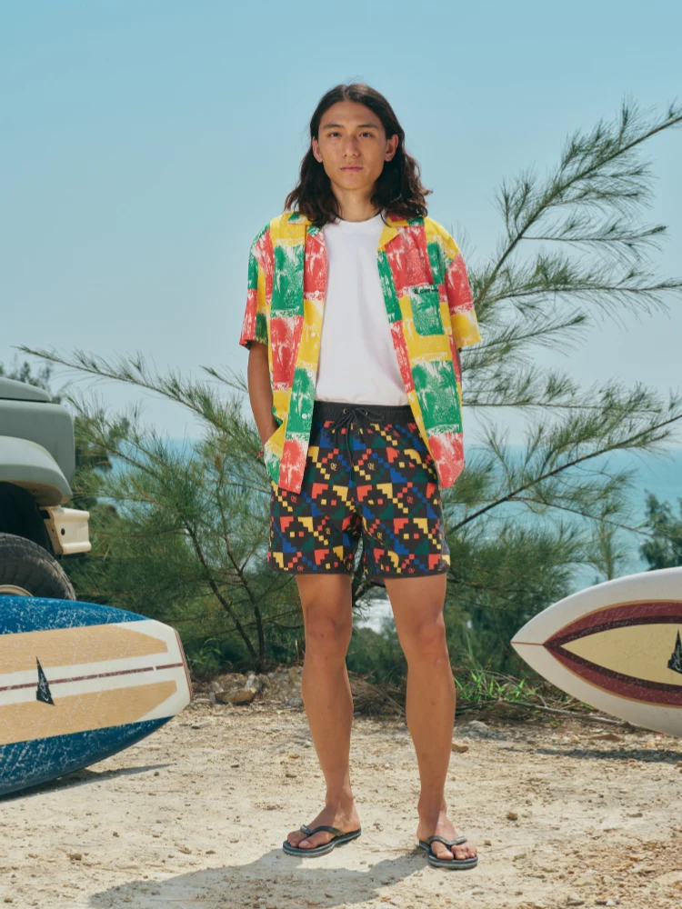 CHILLHANG Eco Graphic Board Shorts - Unisex - Image 2