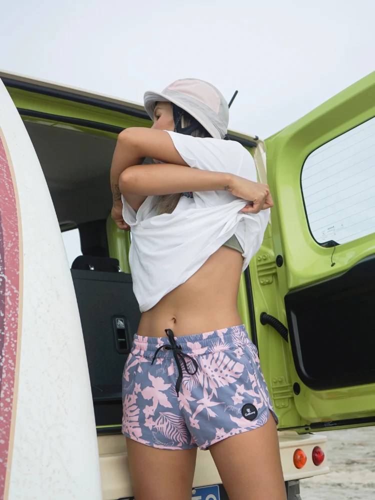 CHILLHANG Floral Quick-Dry Board Shorts - Women's - Image 3