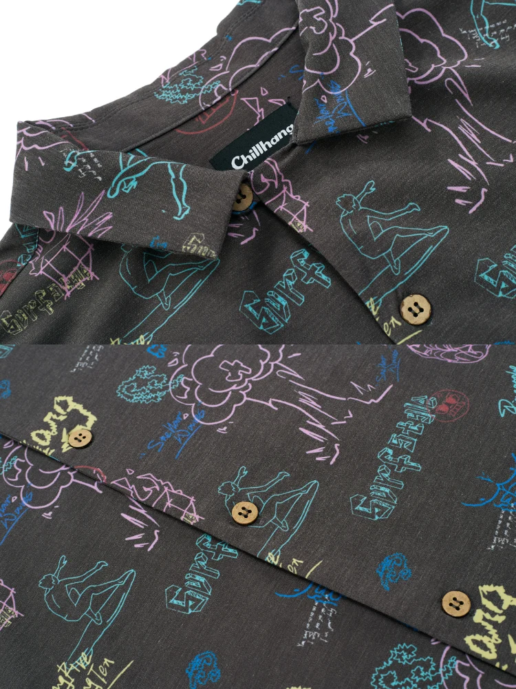 CHILLHANG Island Graffiti Shirt - Unisex - Image 7