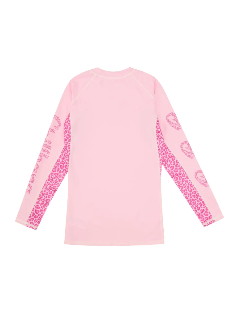 CHILLHANG Leopard Long Sleeve UV Rash Guard - Women's - Image 16
