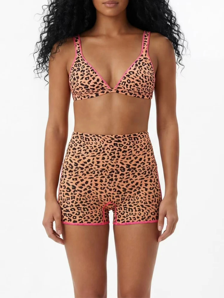 CHILLHANG Leopard Print 3-Piece Tankini - Image 11