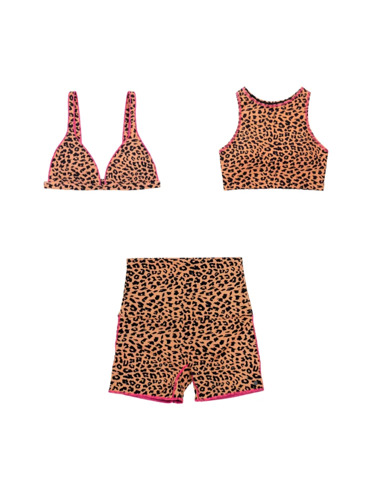 CHILLHANG Leopard Print 3-Piece Tankini - Image 17