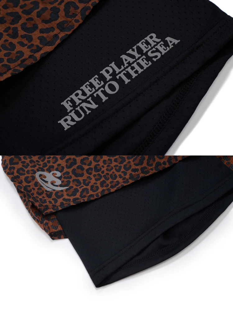 CHILLHANG Leopard Wild Running Shorts - Men's - Image 11