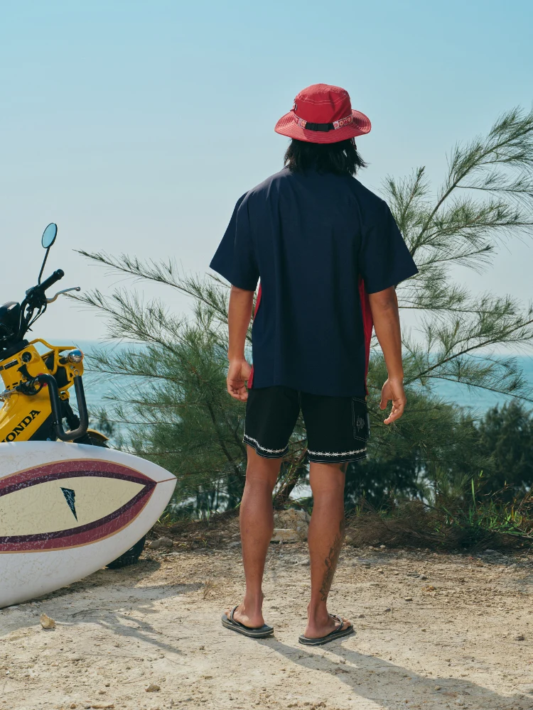 CHILLHANG Moto Stripe Cuba Shirt - Unisex - Image 6