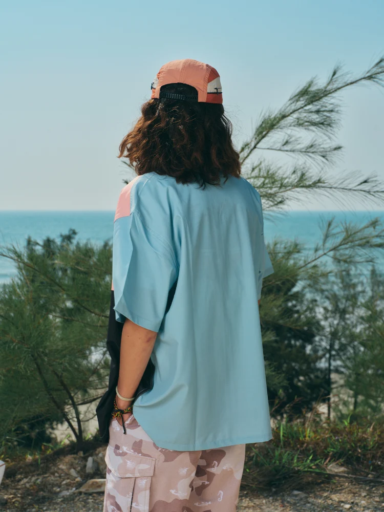 CHILLHANG Retro Colorblock Cuba Shirt - Unisex - Image 6