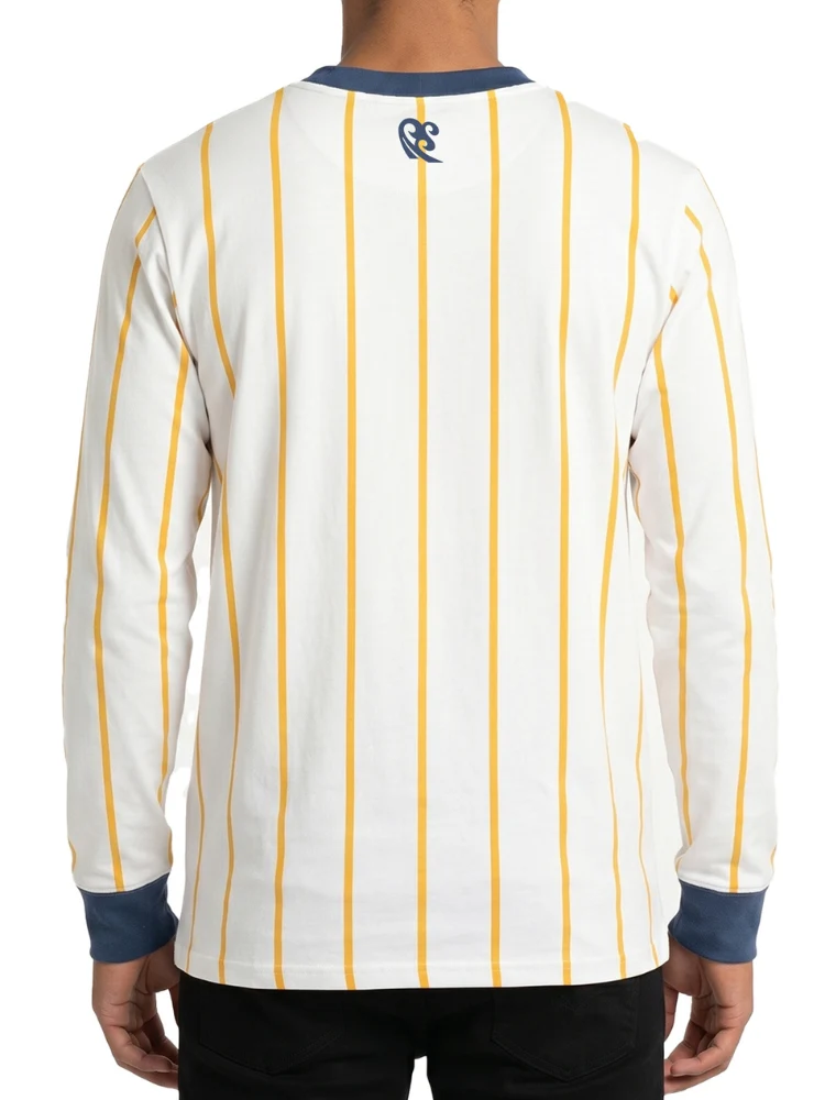 CHILLHANG Retro Moto Striped UPF 50+ Shirt – Men’s - Image 6