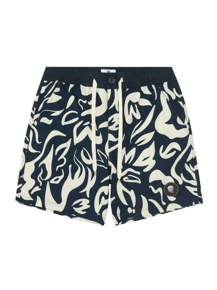 CHILLHANG Skate Style Vintage Board Shorts - Men's - Image 2