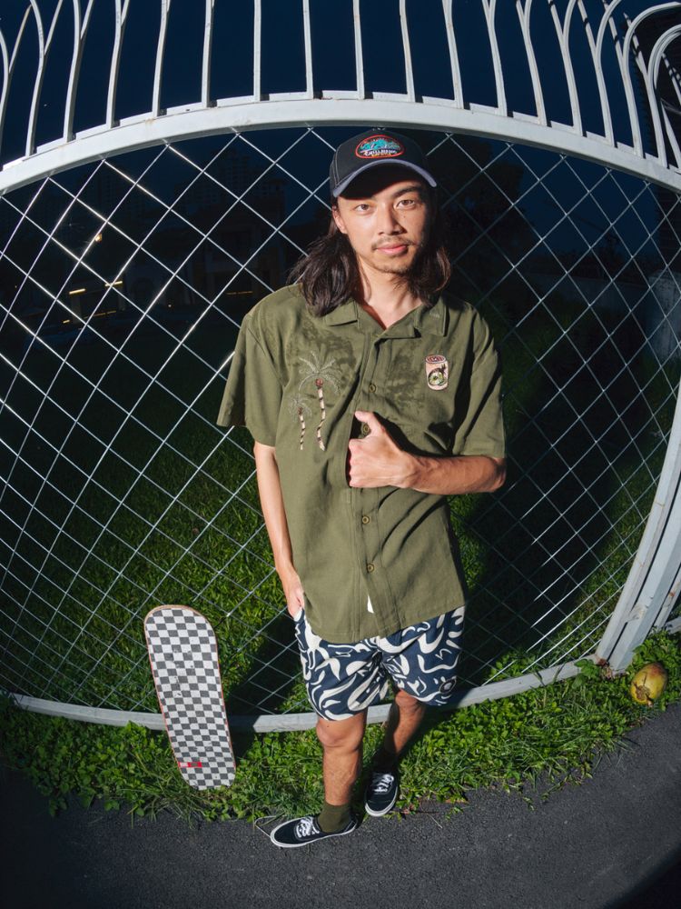 CHILLHANG Skate Style Vintage Board Shorts - Men's - Image 6