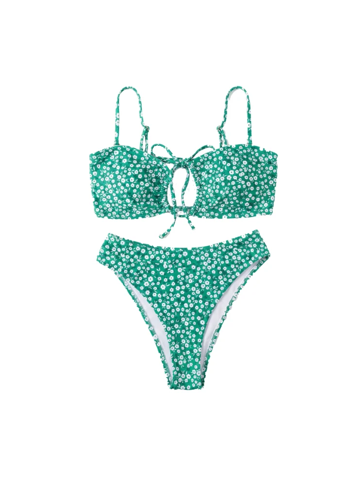 CHILLHANG Tropical Floral Bikini Set - Image 21