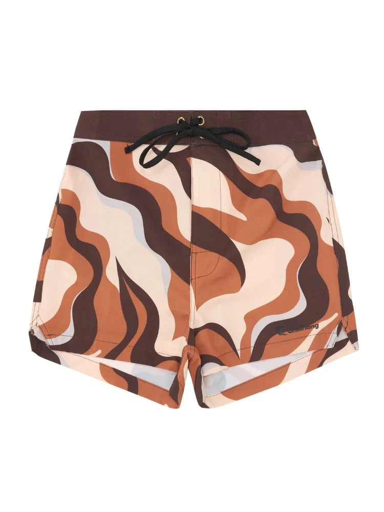 CHILLHANG Wave Print Board Shorts - Women's - Image 10