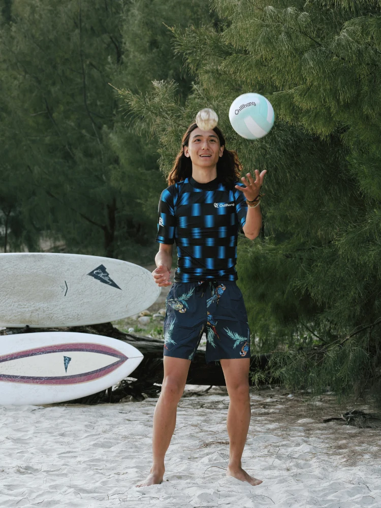 CHILLHANG WaveFlex Short Sleeve Rash Guard - Men's - Image 12