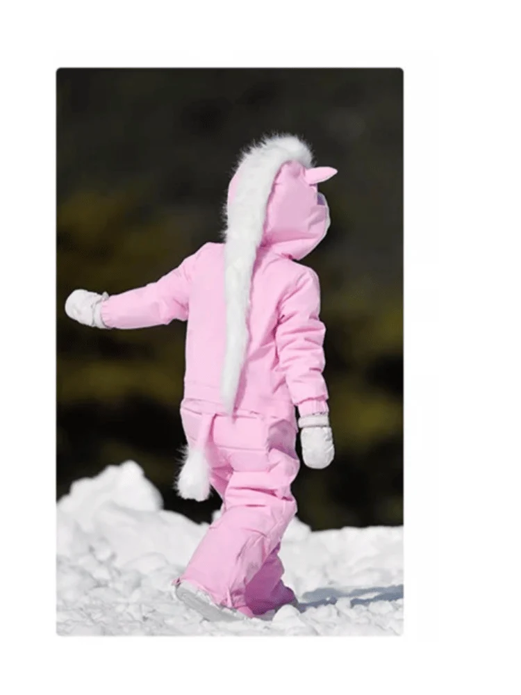 Cosone Animal Style Kids Ski One Piece - Image 12