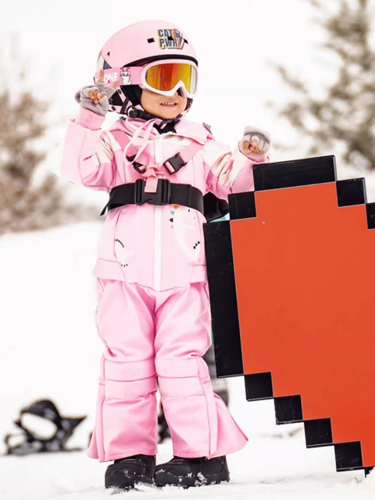 Cosone Animal Style Kids Ski One Piece - Image 3