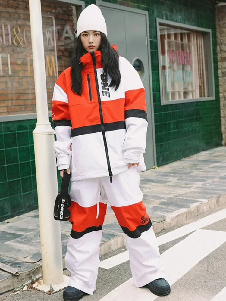 Cosone Glimmer Baggy Style Outdoor Snow Pants - Unisex - Image 14