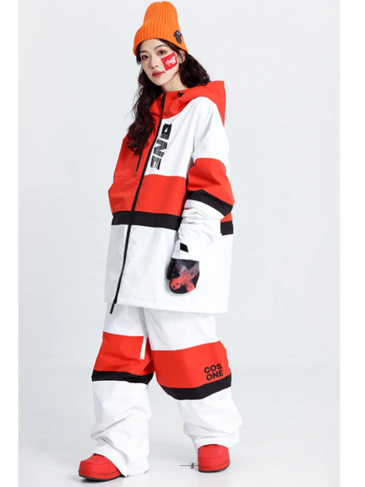 Cosone Glimmer Baggy Style Outdoor Snow Pants - Unisex - Image 6