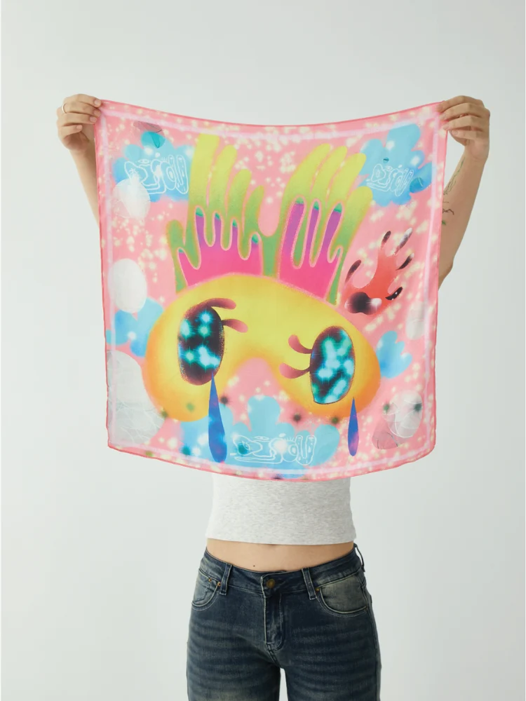 DISOV Crybaby Angel Y2K Bandana - Image 8