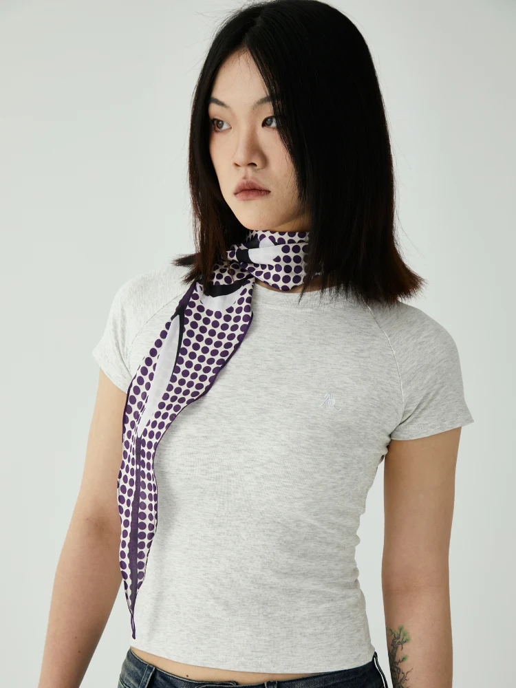 DISOV Purple Dot Butterfly Bandana - Image 3
