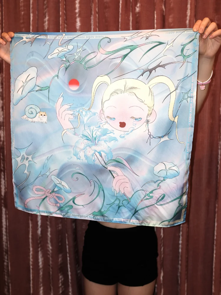 DISOV x Kenko Galaxy Blue Artist Bandana - Image 3