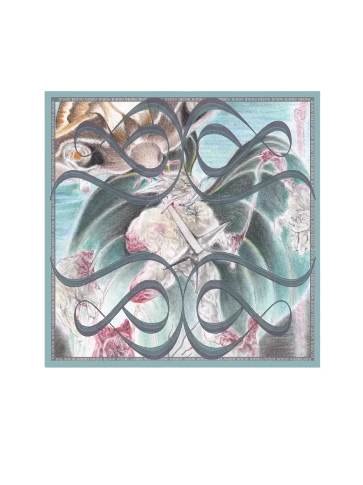 DISOV x ZtoA Abstract Print Bandana - Image 16