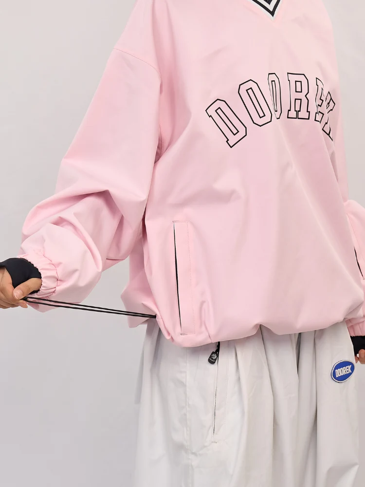 Doorek Baseball V-Neck Ski Pullover - Unisex - Image 13