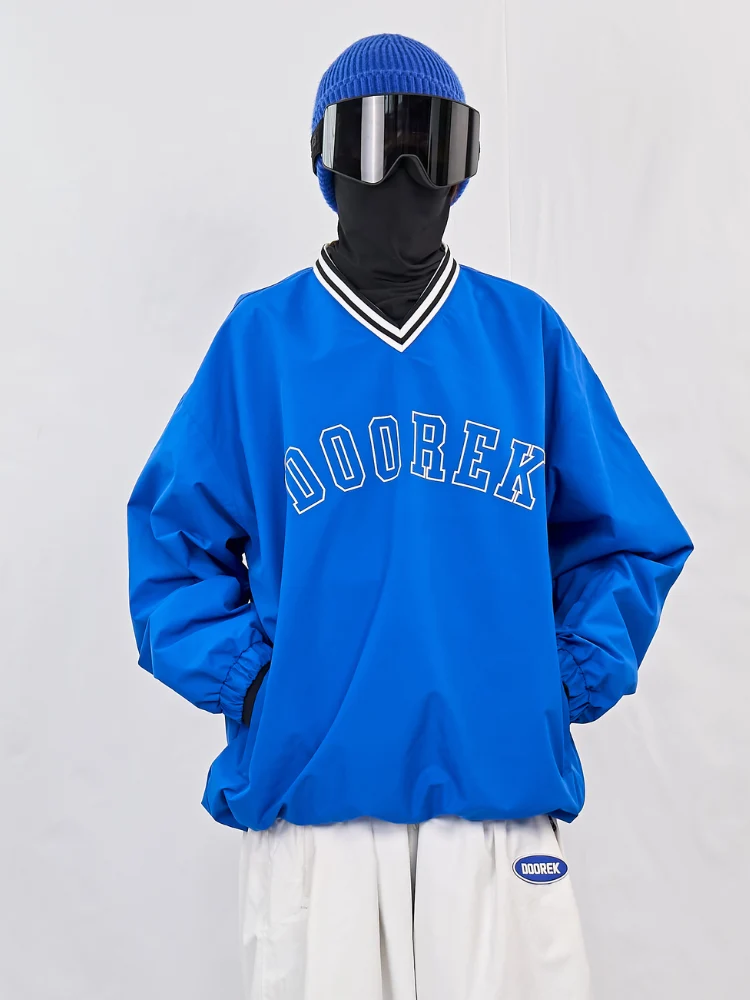 Doorek Baseball V-Neck Ski Pullover - Unisex - Image 2