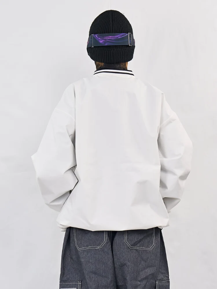 Doorek Baseball V-Neck Ski Pullover - Unisex - Image 8