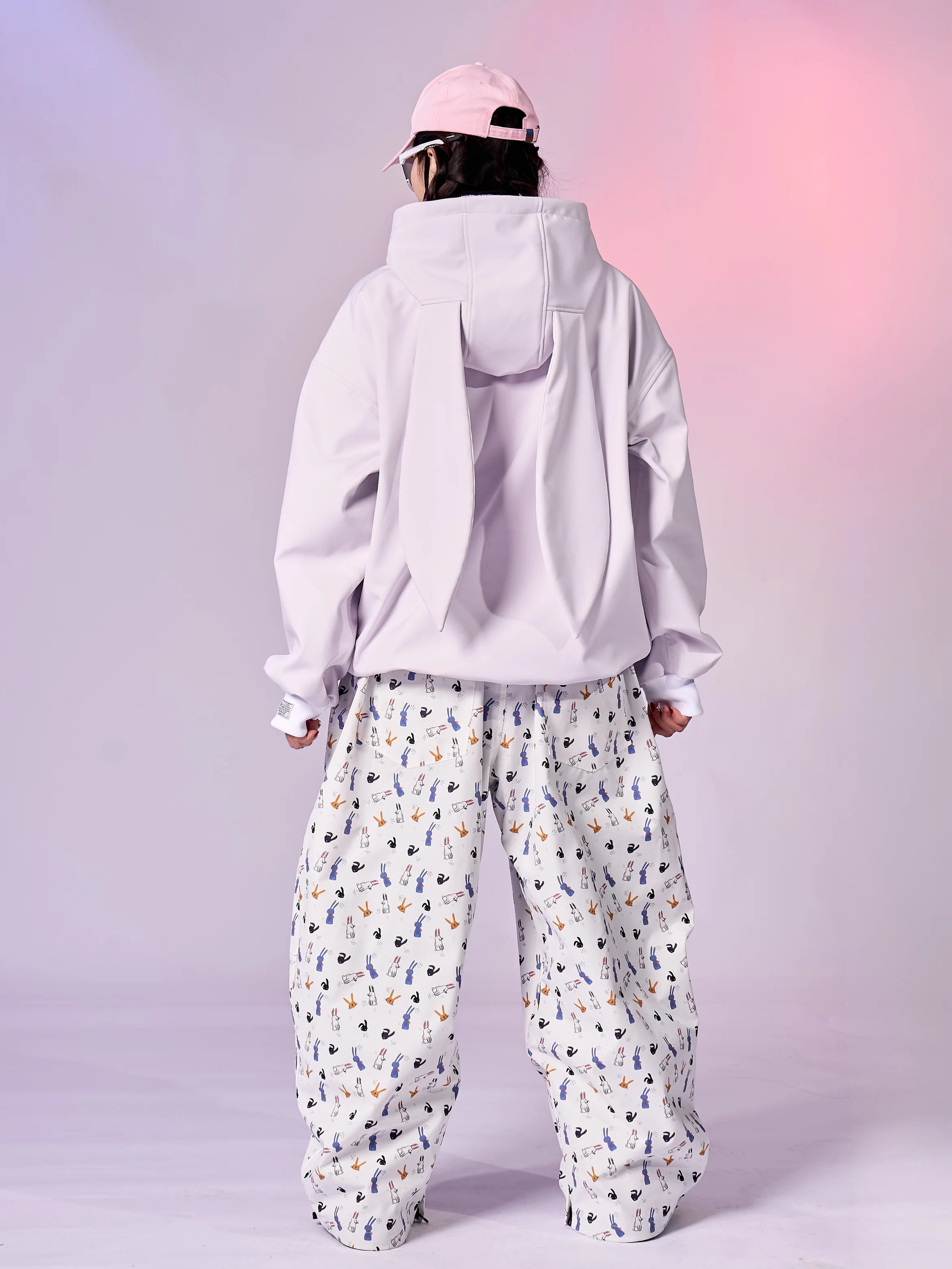 Doorek Bunny Baggy Barrel Snow Pants - Unisex - Image 10