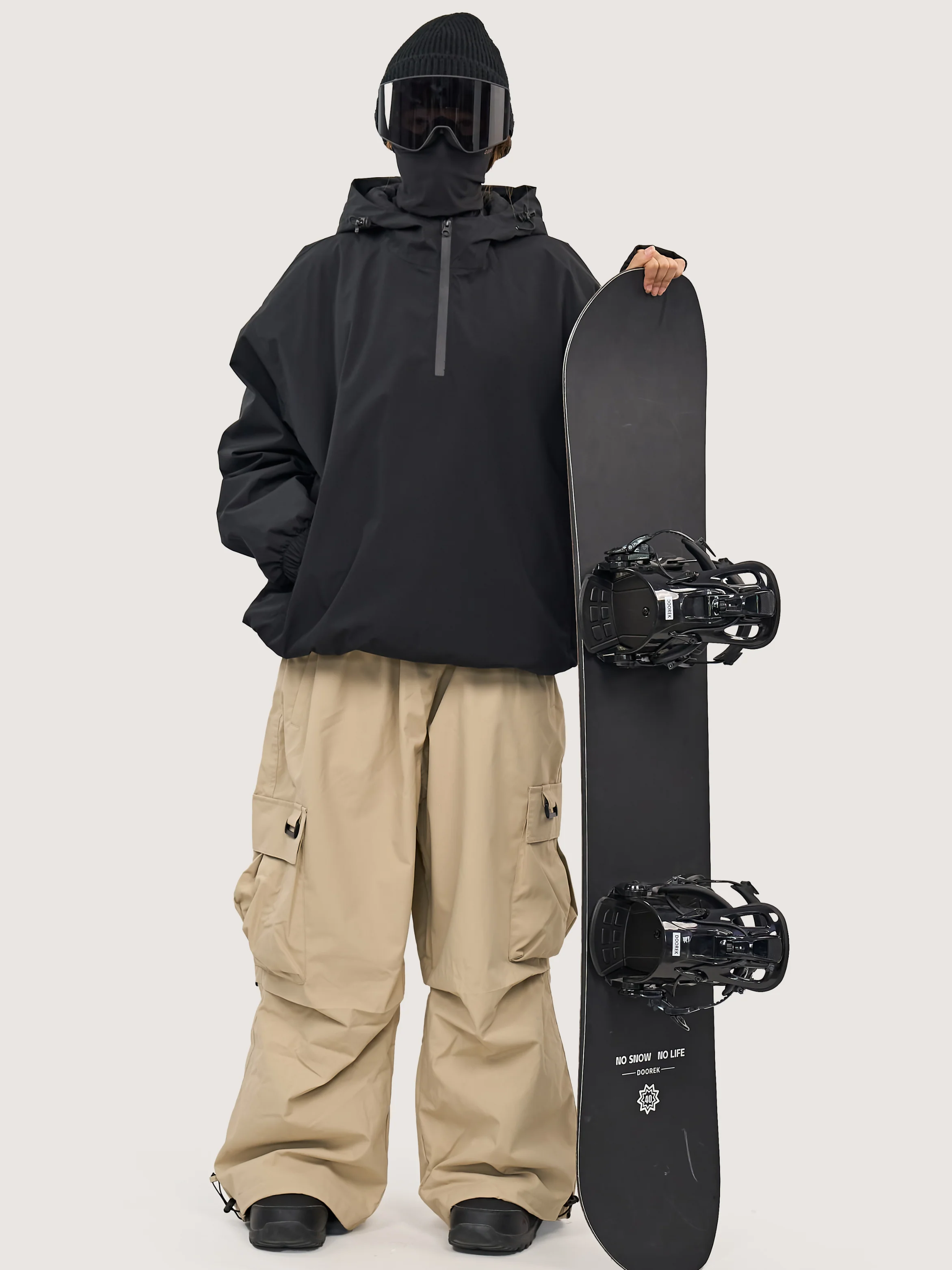 Doorek Bunny Ear Pullover Snow Anorak - Unisex - Image 11