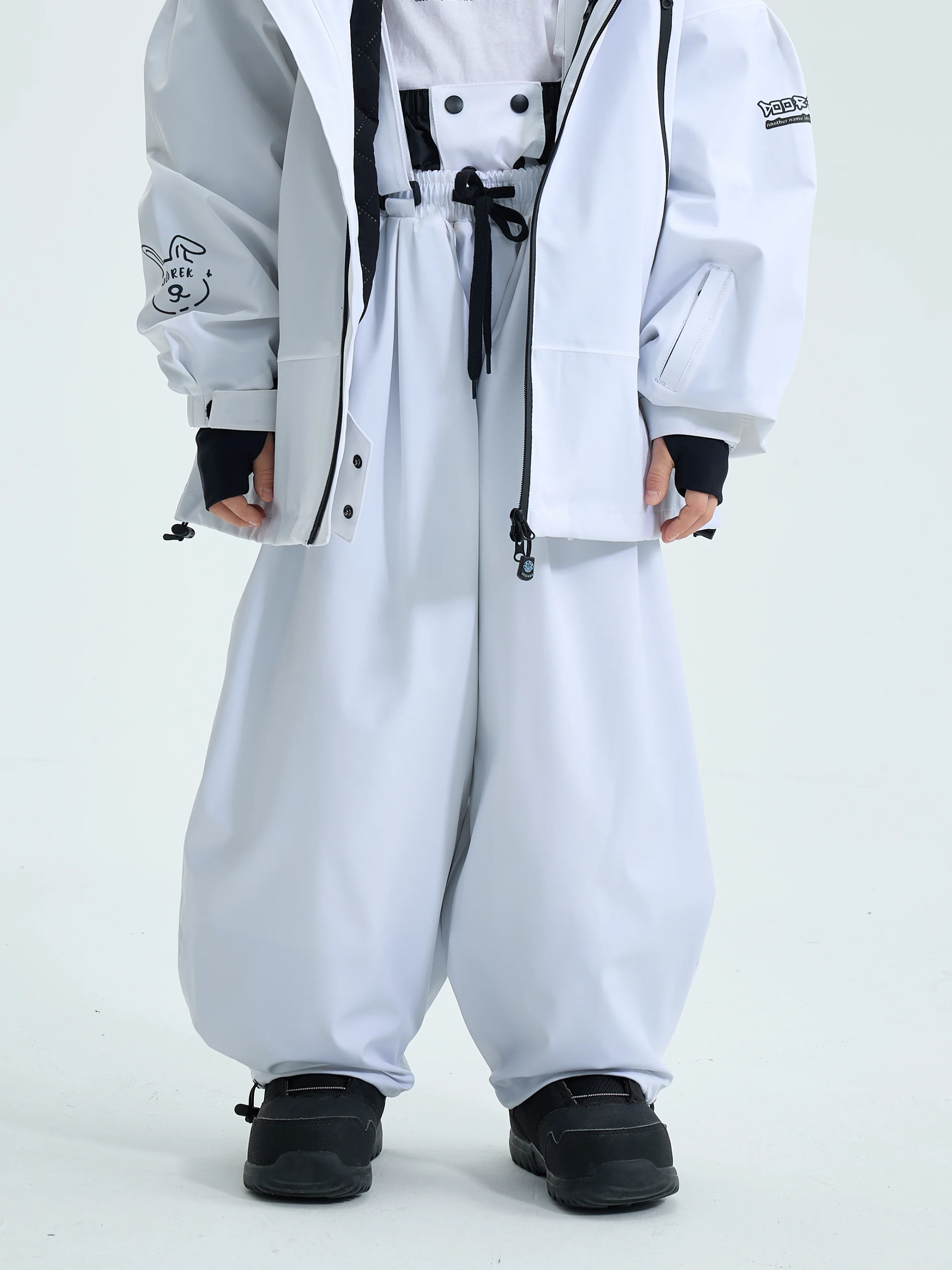 Doorek Kids 3M Thinsulate Adjustable Suspenders Snow Pants - Image 24