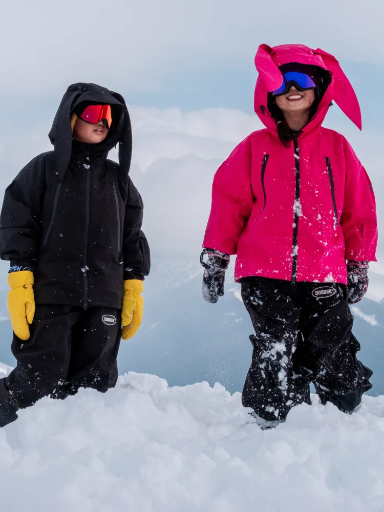 Doorek Kids 3M Thinsulate Adjustable Suspenders Snow Pants - Image 4