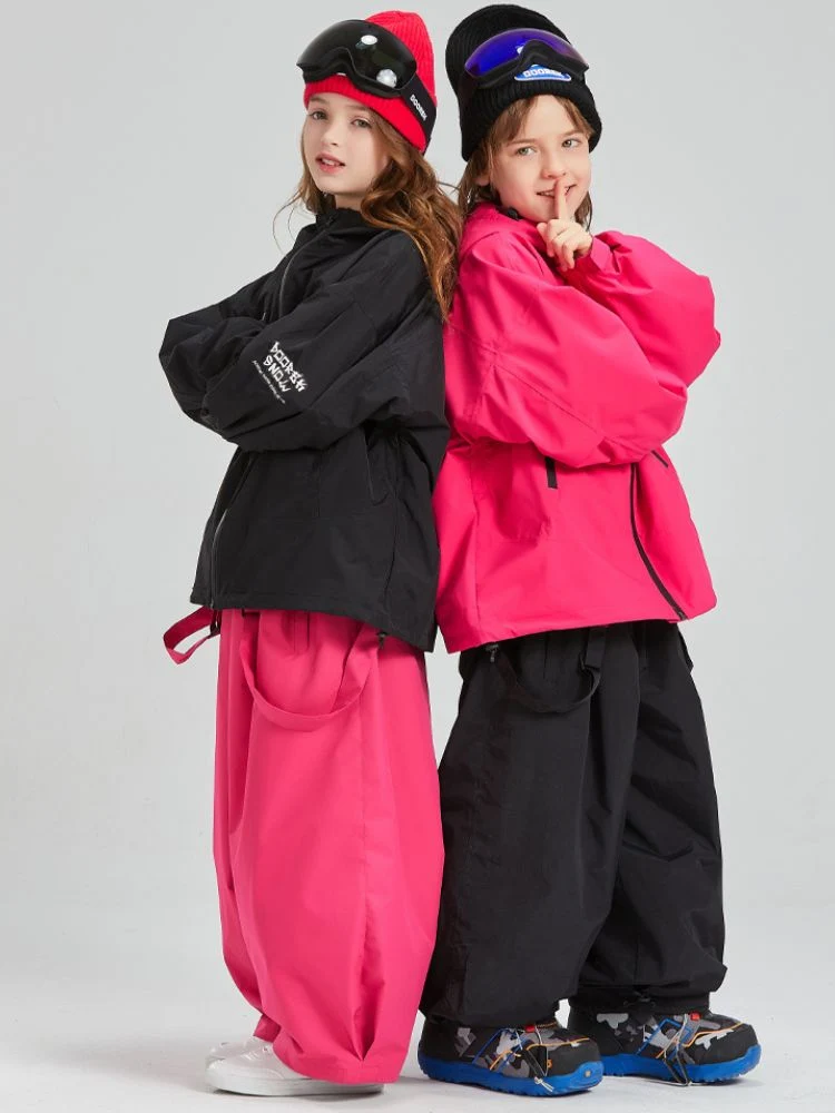 Doorek Kids 3M Thinsulate Adjustable Suspenders Snow Pants - Image 6