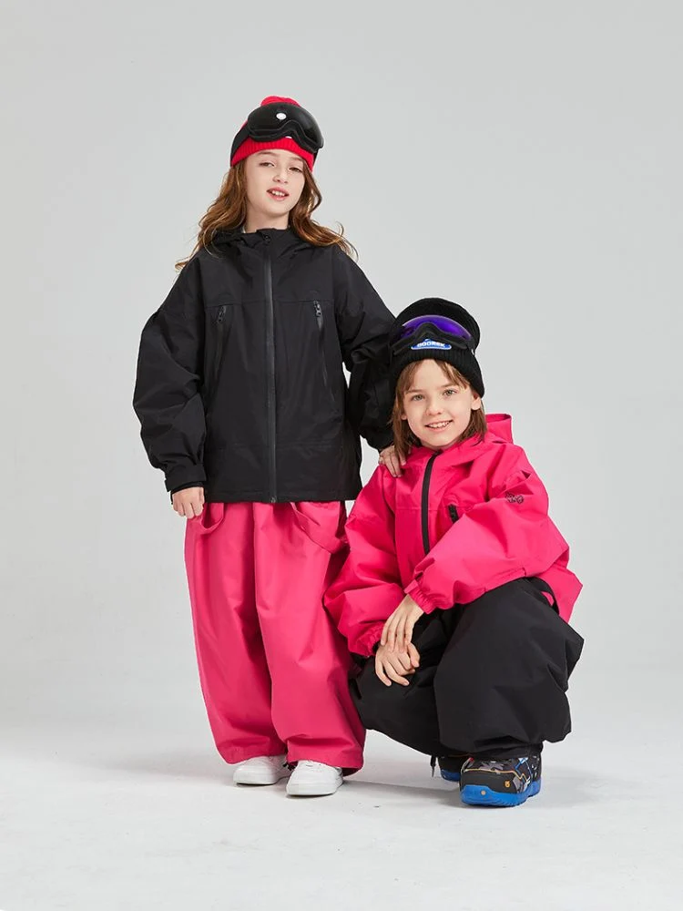 Doorek Kids 3M Thinsulate Adjustable Suspenders Snow Pants - Image 8