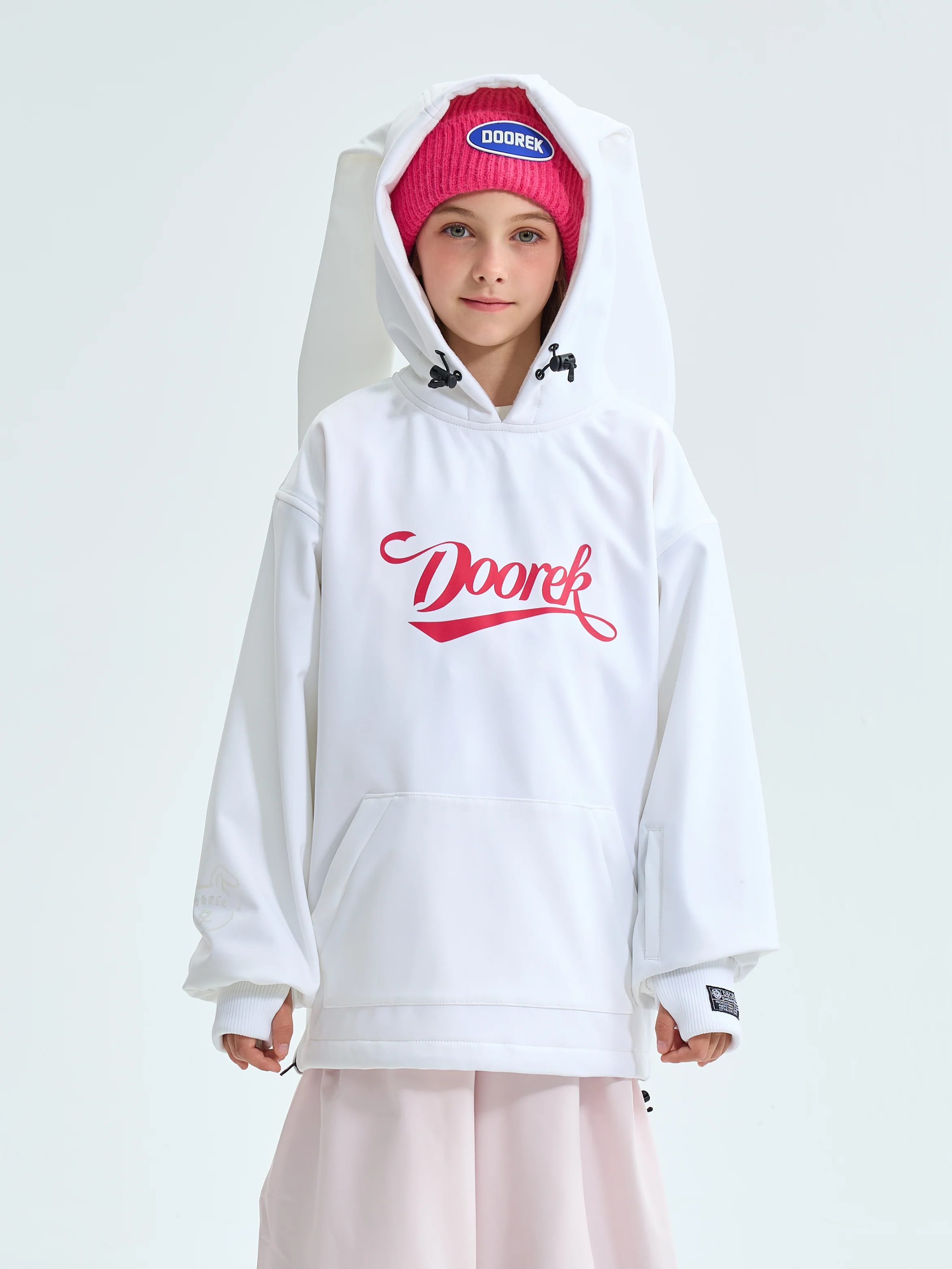 Doorek Kids Bunny Ear 3L Snow Hoodie - Image 2