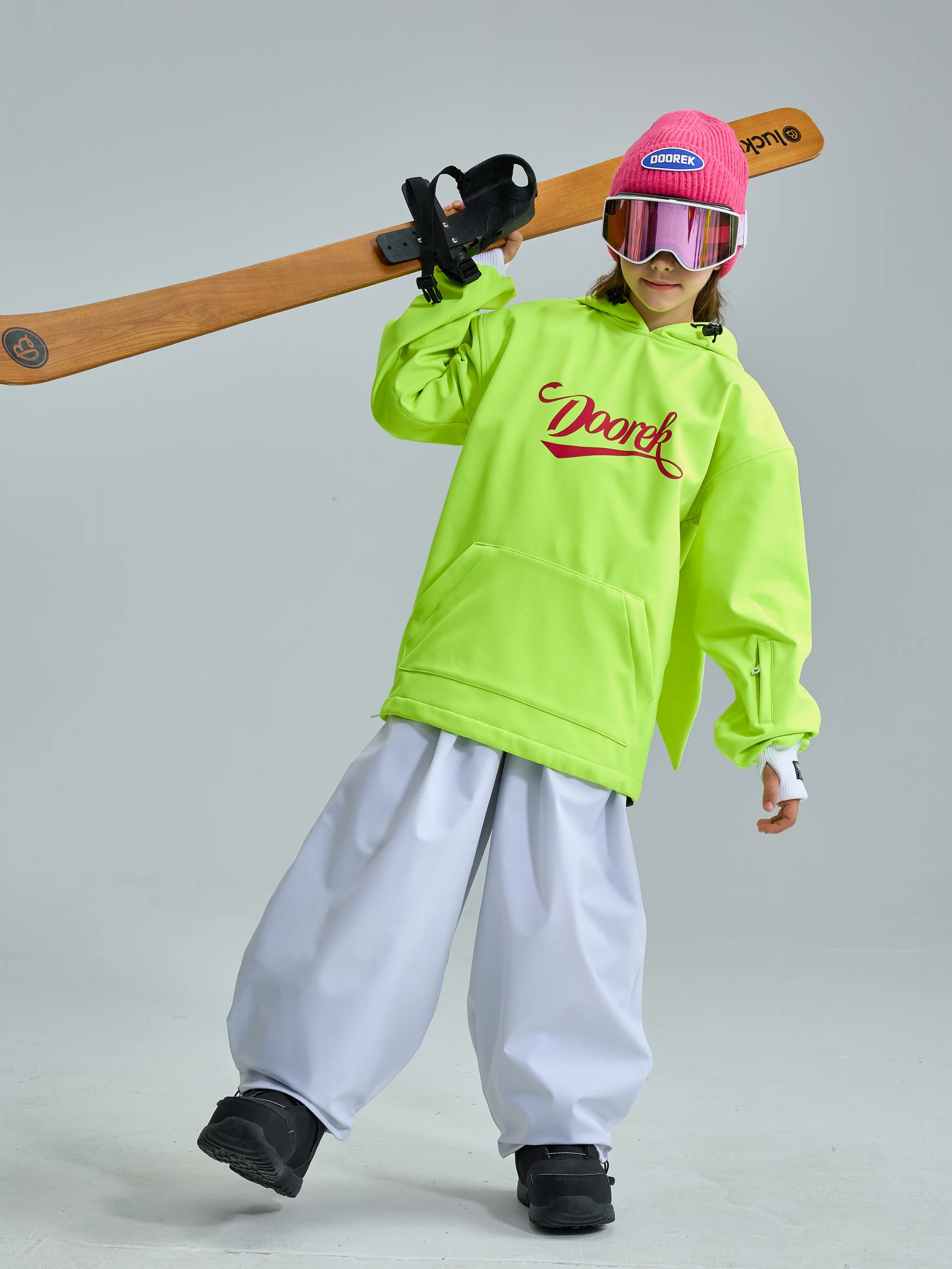 Doorek Kids Bunny Ear 3L Snow Hoodie - Image 20