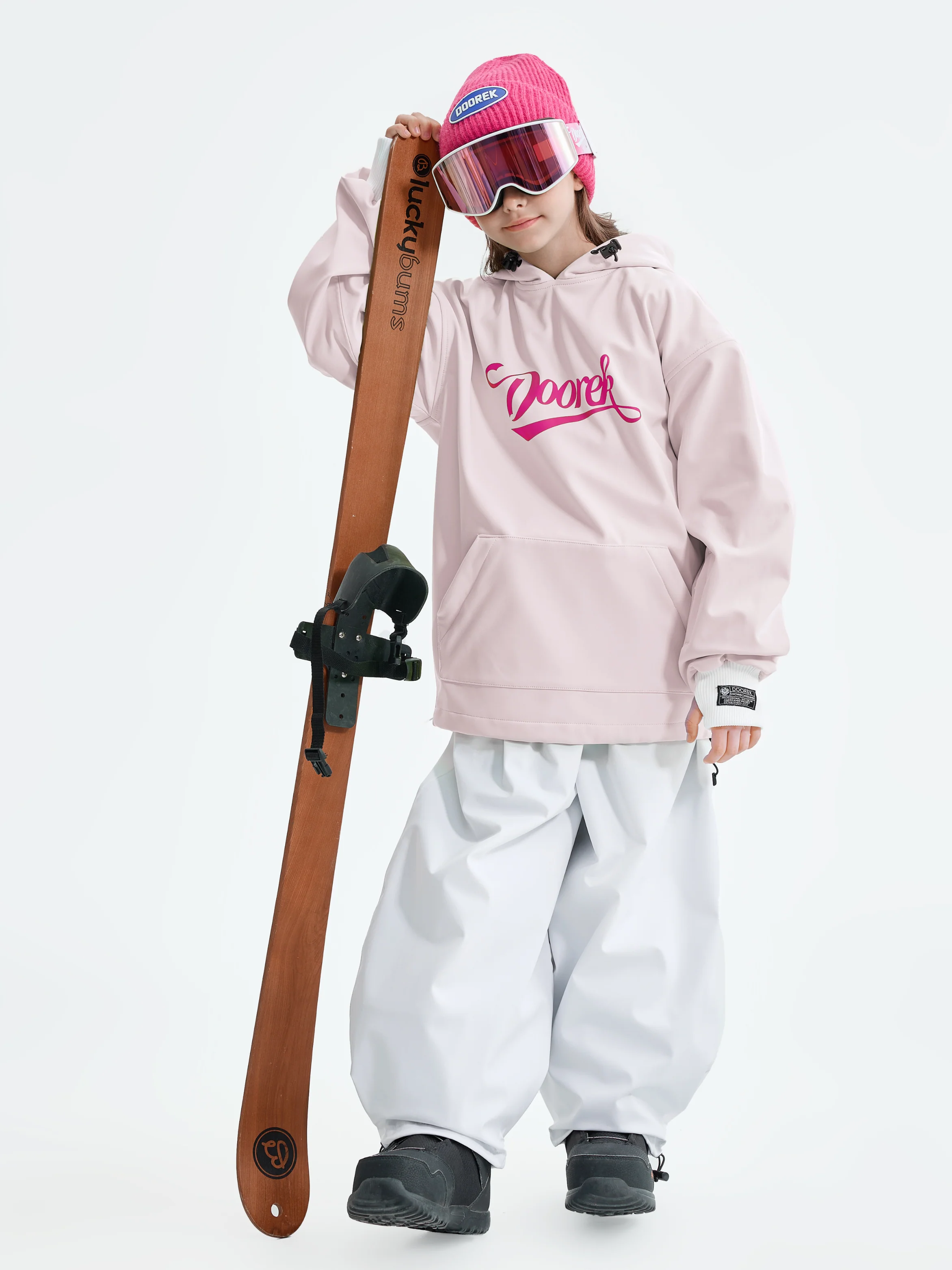 Doorek Kids Bunny Ear 3L Snow Hoodie - Image 21
