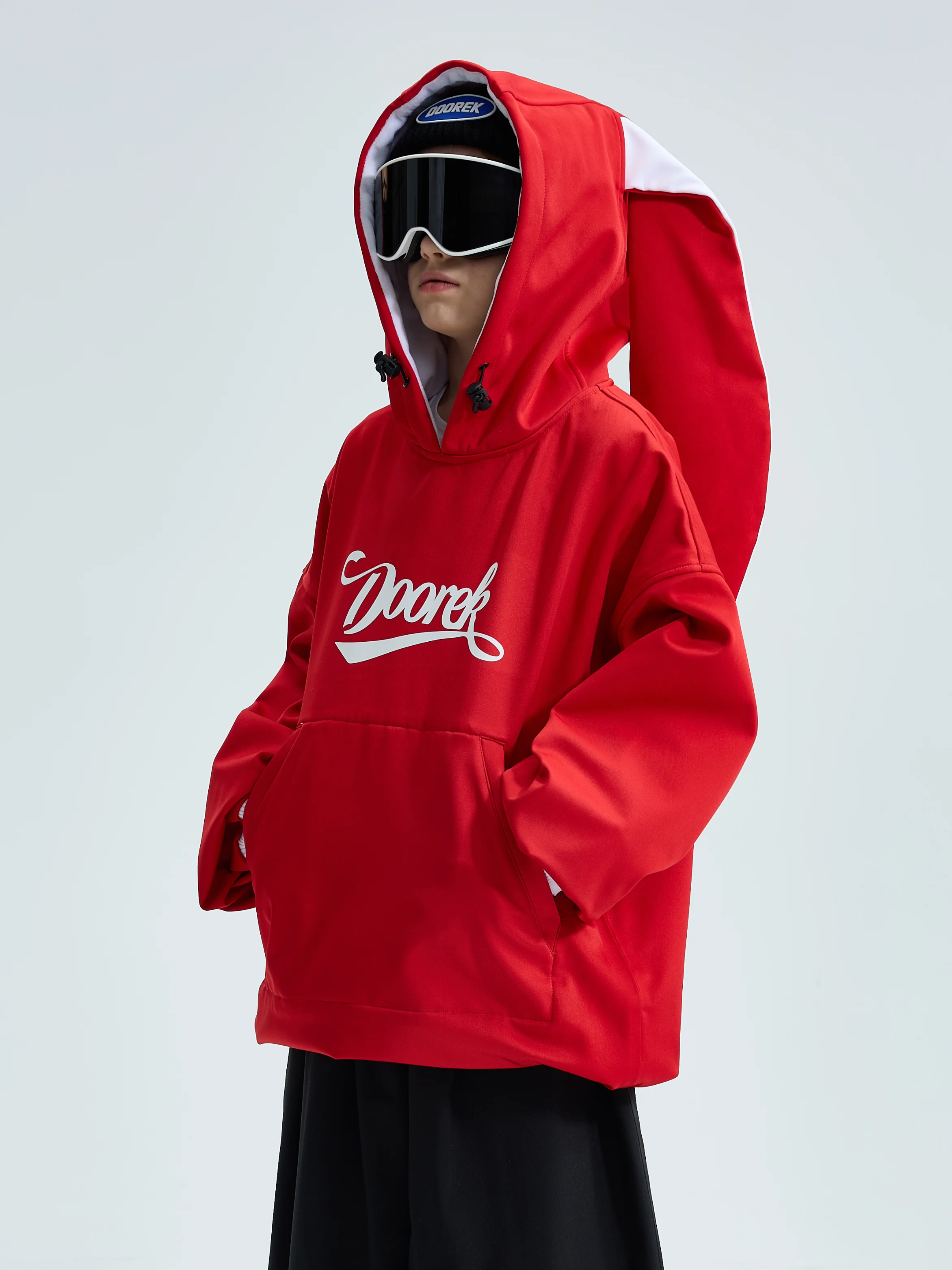 Doorek Kids Bunny Ear 3L Snow Hoodie - Image 3
