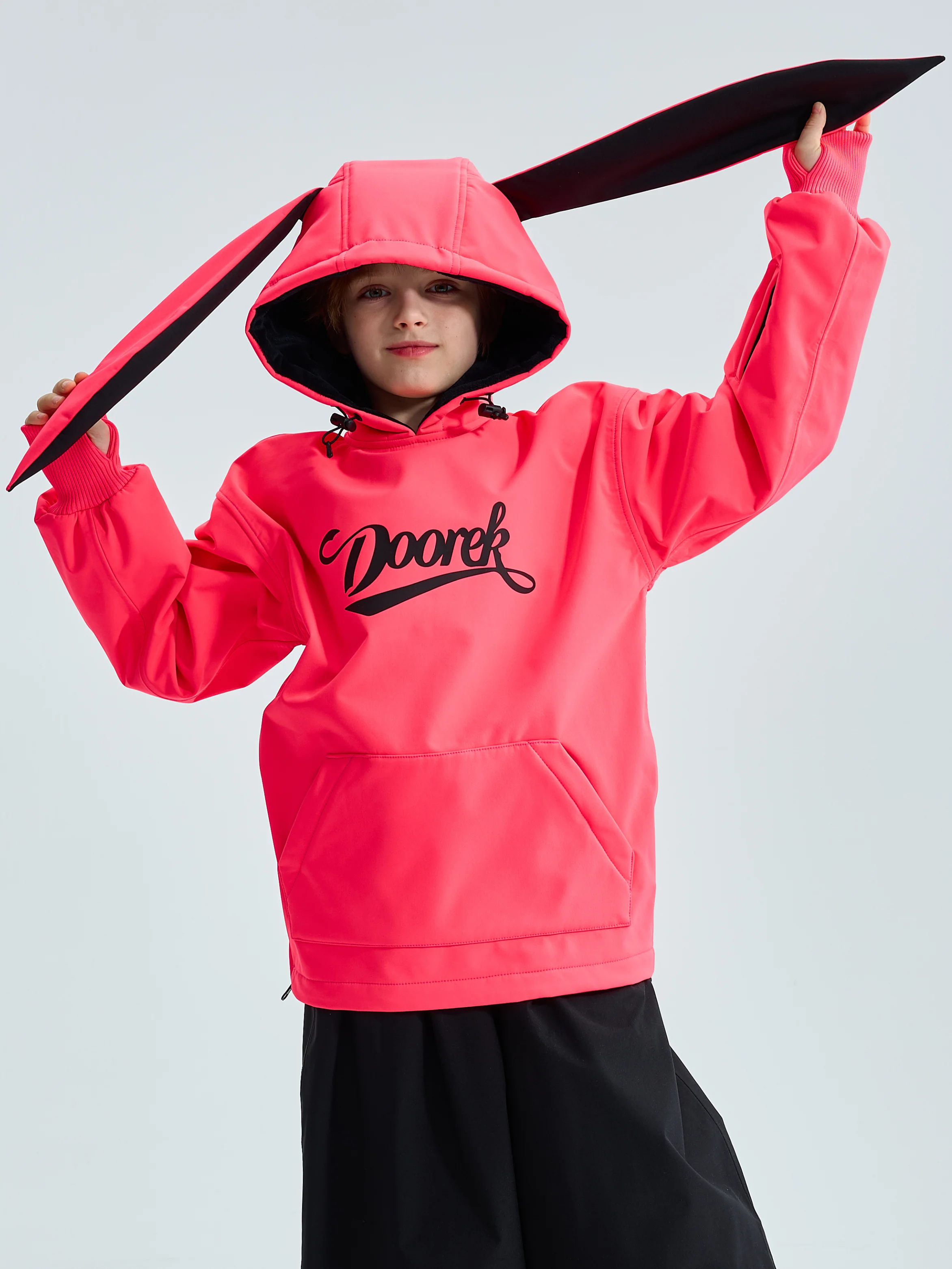 Doorek Kids Bunny Ear 3L Snow Hoodie - Image 9