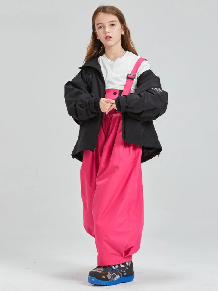 Doorek Kids Detachable Rabbit Ears Hooded Snow Jacket - Image 9