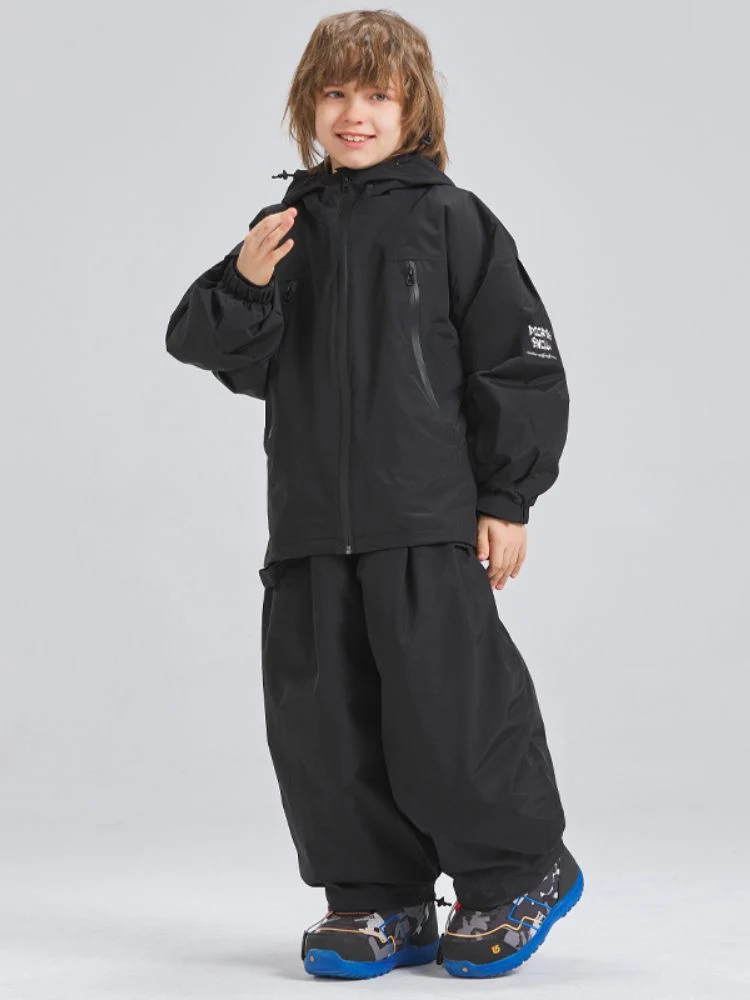 Doorek Kids Detachable Rabbit Ears Hooded Snow Suits - Image 17