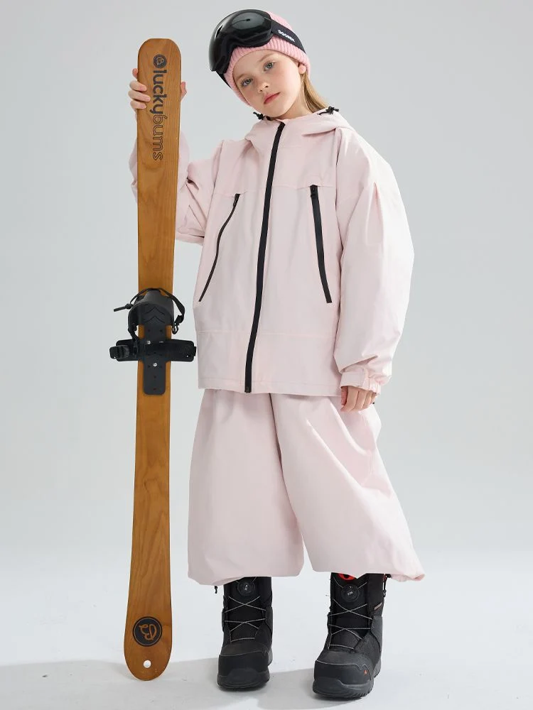 Doorek Kids Detachable Rabbit Ears Hooded Snow Suits - Image 21