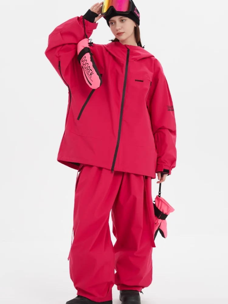 Doorek Rabbit Ears Hooded Snow Suit - Unisex - Image 4